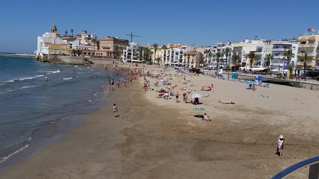 Apartamento Zona Playa De San Sebastian Sitges Camera foto